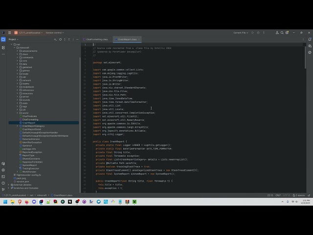 Minecraft Release 1.21.11 | Unobfuscated Source Code!
