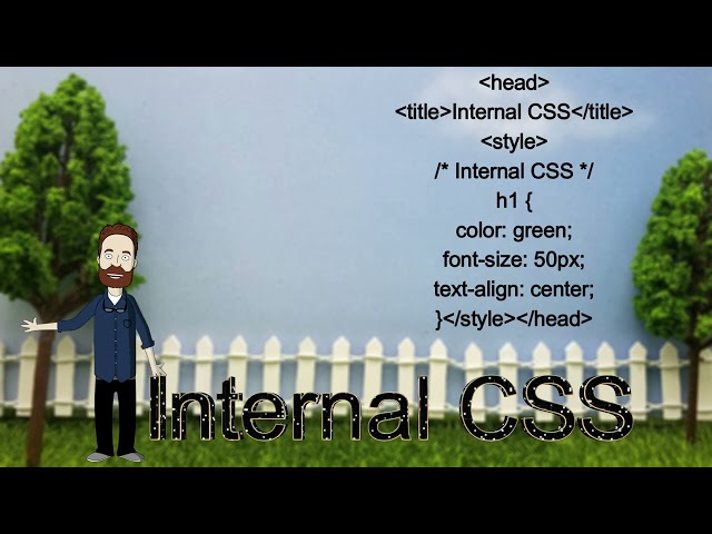 3 WAYS TO ADD CSS IN HTML