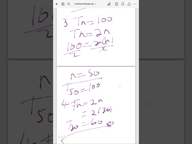 Mathematics grade 12 - Number patterns Part 1