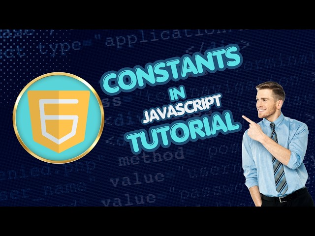 Constants in JavaScript Tutorial