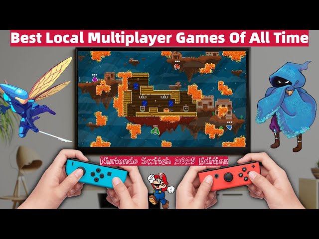 Top 40 Nintendo Switch Co-op / Local Multiplayer Games Of All Time - 2025 Edition