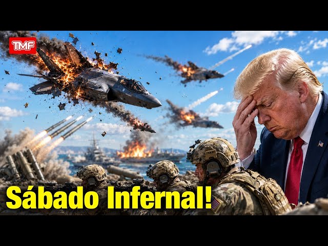 🚨 SÁBADO INFERNAL para Trump! Irán da Brutal Golpe Militar a EEUU