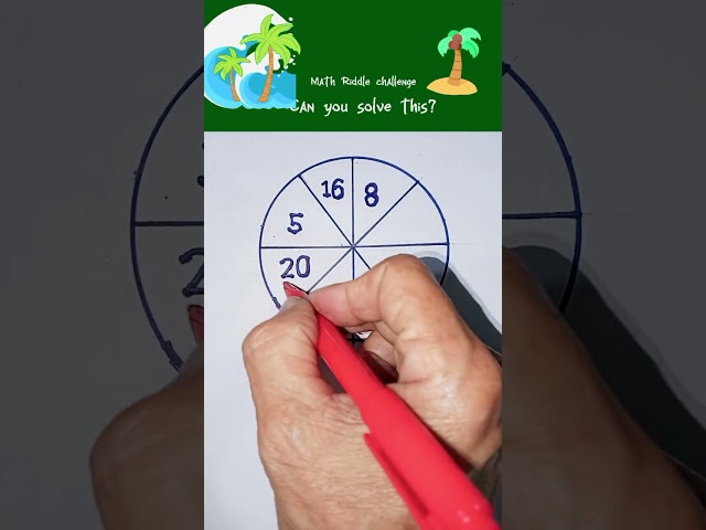 Math Riddle challenge‼️#mathriddle #mathbrainteaser #puzzle