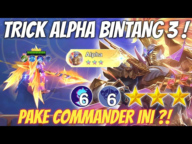 TIPS & TRICKS FOR 3-STAR ALPHA USING COMMANDER MOSKOV !!! COMMANDER MOSKOV TUTORIAL Magic Chess G...