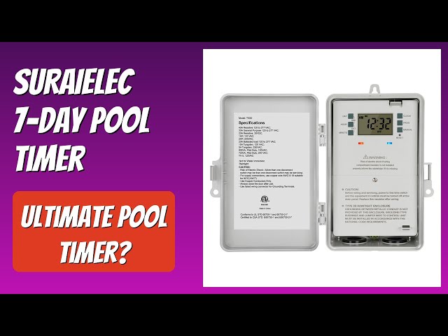 REVIEW (2026): SURAIELEC 7-Day Pool Timer. Features.