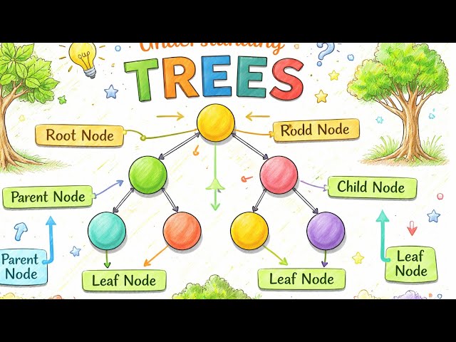 Tree in data structure In 5 minutes 🌳|| Tree in data structure one shot 🌳
