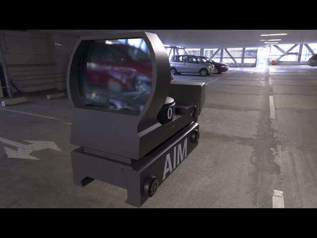 Game Assets From Scratch #4: Red Dot Sight