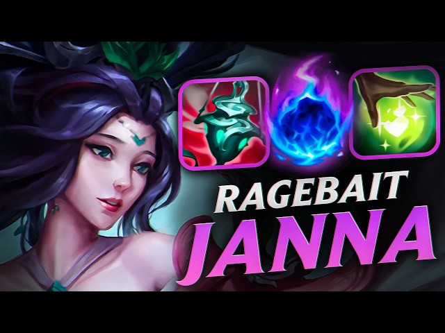 JANNA SUPPORT but I play her with normal items