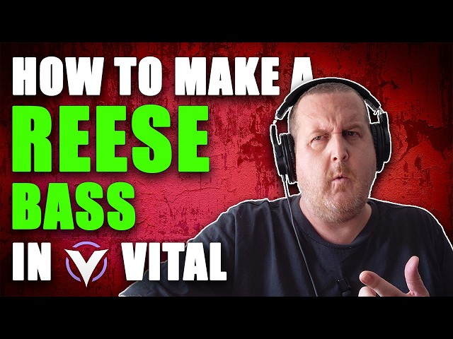 How to Make a HUGE Reese Bass in Vital | Deep Dubstep & DnB Sound Design Tutorial