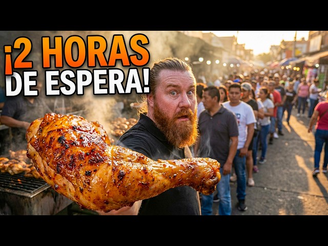 POLLO ROSTIZADO Millonario por SOLO $60 🍗 Comida Callejera Barata en San Luis Potosí