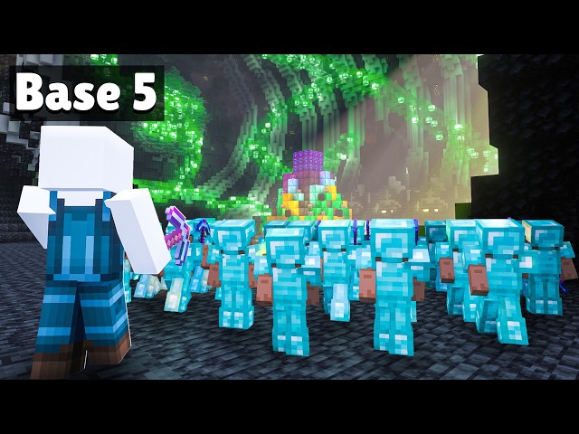 I Mined in a Straight Line with 40 Players till we Found a Base