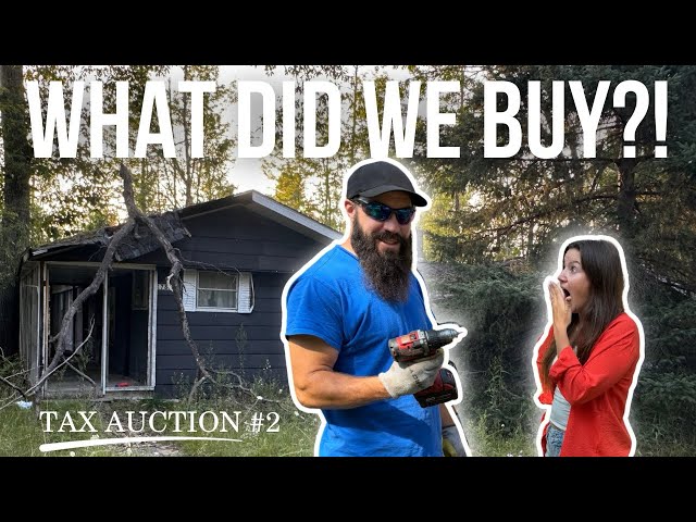 WE ACCIDENTALLY WON THIS HOUSE AT A TAX AUCTION! 