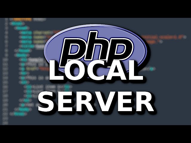 Running PHP on a local server and using echo