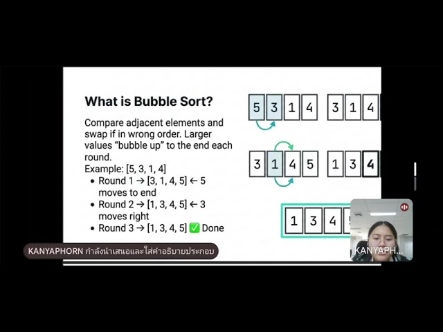 Linear Search & Bubble Sort in java (group 36)