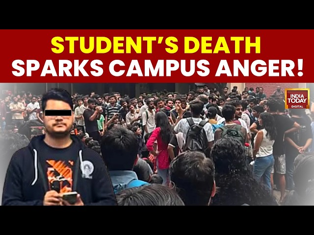 IIT Delhi Students Protest, Demand Accountability After Student’s Death | Delhi News | IIT Student