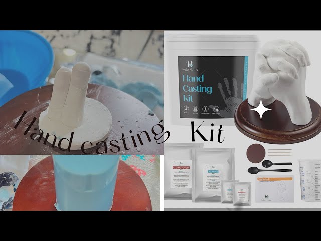 How to Use the Hand Casting Kit || Cast your hands with a couple
