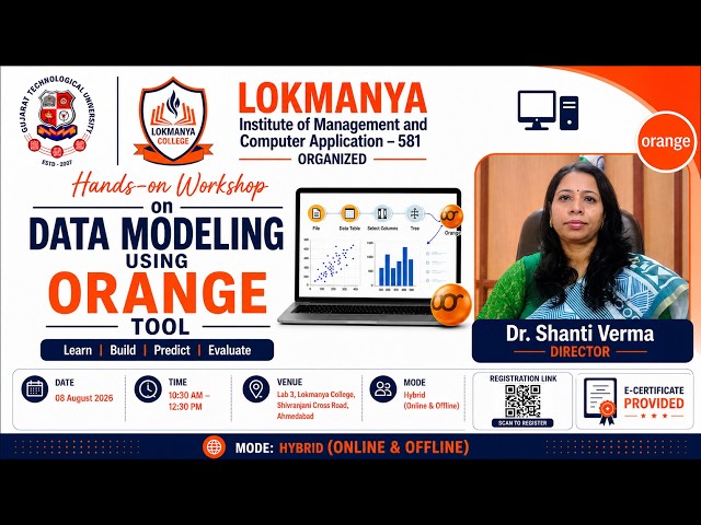 Hands-on Workshop on Data Modeling Using Orange