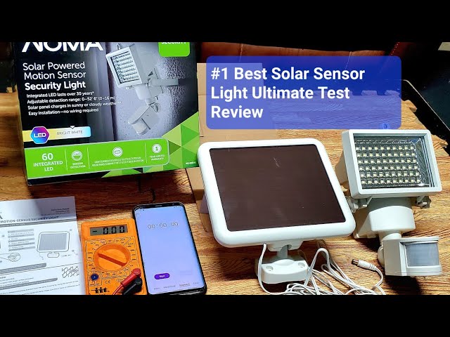 Best Amazing Tech Solar Powered Motion Sensor Security LED Light, The Ultimate Testing & Reviewing