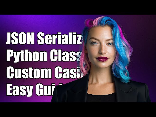 How to JSON Serialize a Python Class with Custom Property Casing