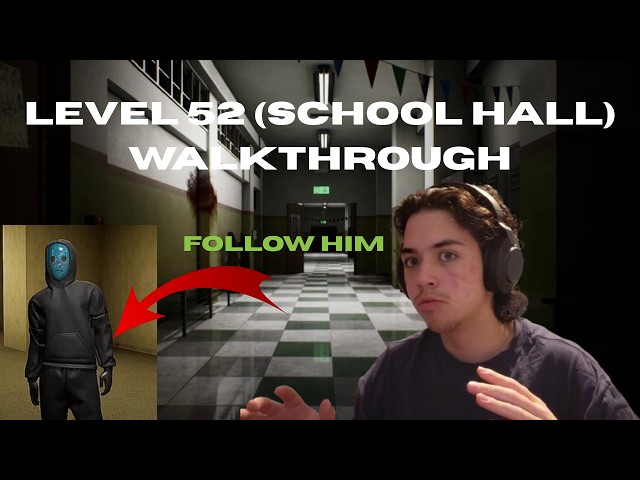 Escape the backrooms: Level 52 (school halls) FULL Release Walkthrough