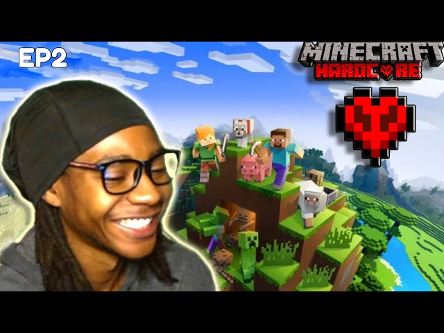 Caving & Expanding Minecraft Hardcore EP2💎