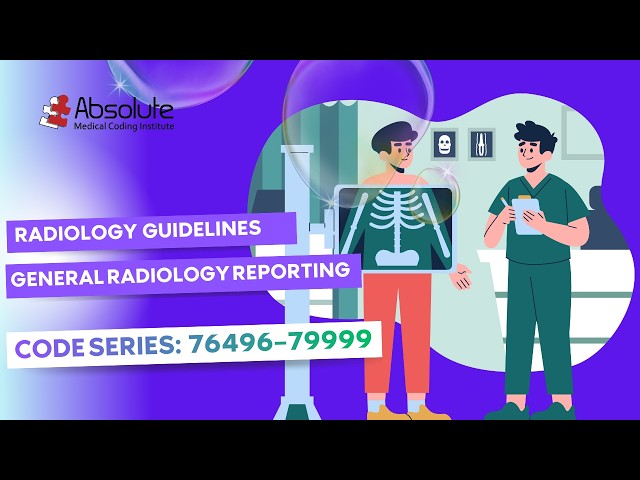 Radiology Guidelines — General Radiology Reporting Rules (Coding) [Code Series: 76496–79999]