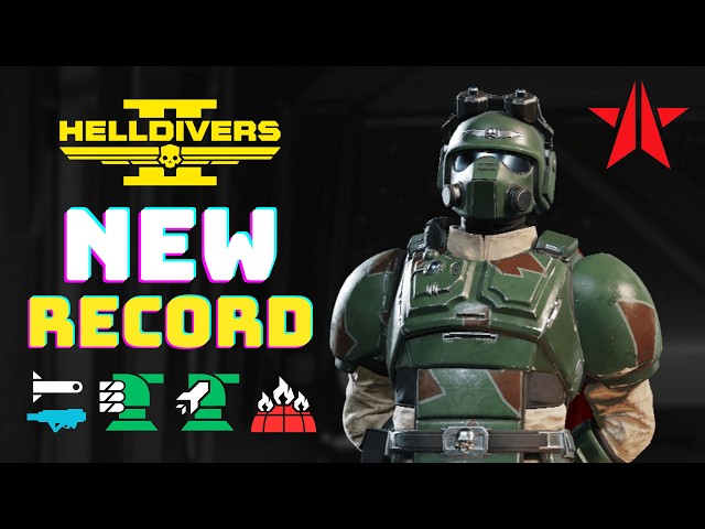 Helldivers 2: My NEW Kill Record! - 701 Bot Kills SOLO / Max Difficulty Gameplay