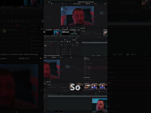 How to use the Magic Mask in DaVinci Resolve 3