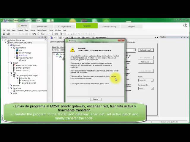 SoMachine. Tutorial de programación de PLCs. Parte 1 - Creación de un proyecto. Schneider Electric