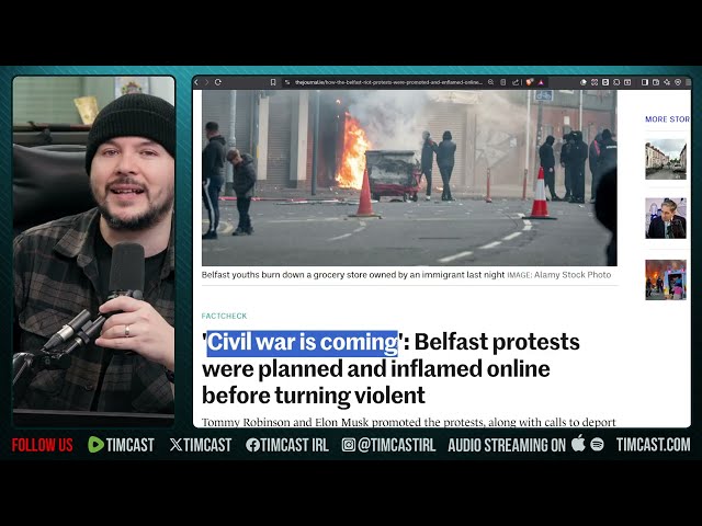Belfast HAS HAD ENOUGH, The IRISH Are RISING UP | Tim Pool
