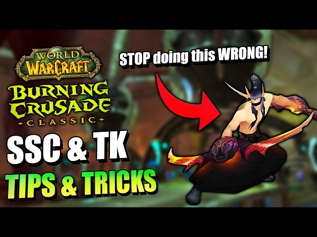 The BEST Tips and Tricks for Clearing SSC and TK FASTER in TBC Classic!