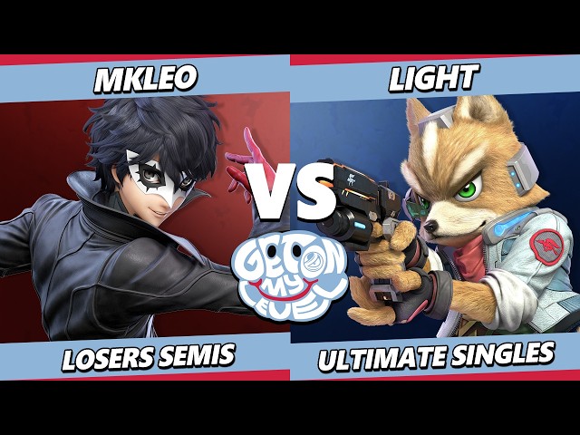 GOML 2026 LOSERS SEMIS - MkLeo (Joker) Vs. Light (Fox) Smash Ultimate - SSBU