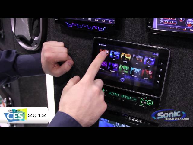 Absolute AVH-1100AN Car Stereo w/ Android Tablet - CES 2012 First Look!