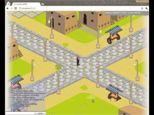 Ezelia Engine : an HTML5 isometric game engine (Javascript/Canvas) - Do'yazan project