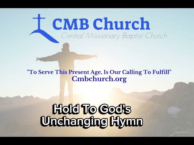 Hold To God's Unchanging Hand Hymn Instrumental 