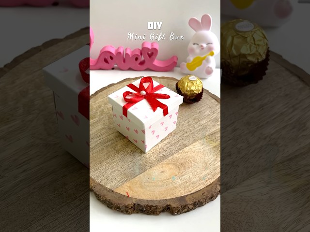 DIY Mini gift box🎁😍#shorts #diy #craft #diycrafts #art #handmade #trending #viral