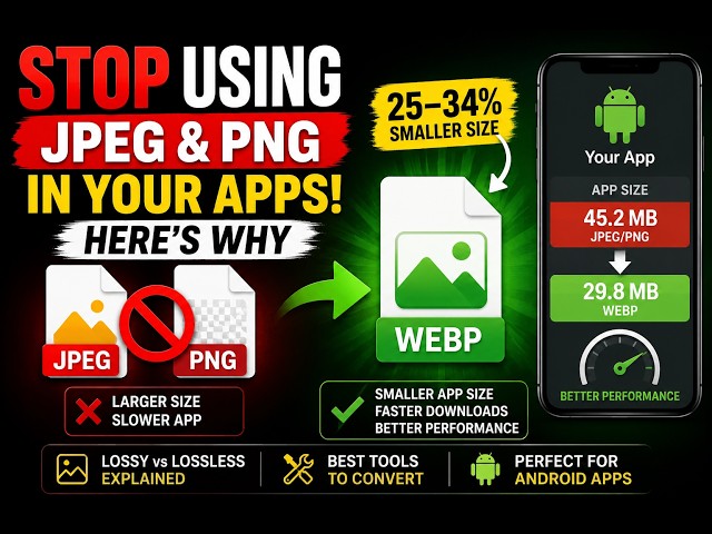 Stop Using JPEG & PNG in Your Apps! Here's Why