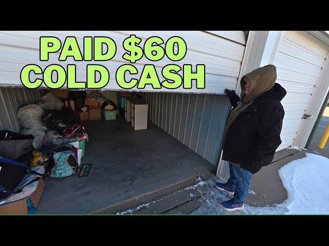Abandoned storage unit gave us cool finds on a cold day