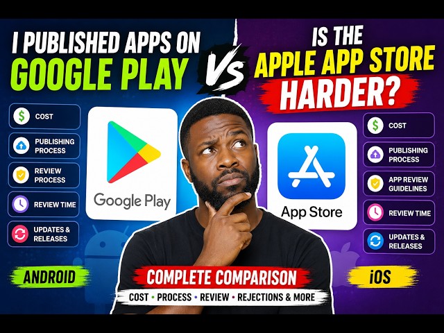 I Published Apps on Google Play — Is the Apple App Store Harder to Publish On?