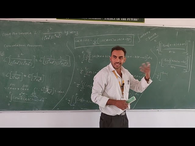 Problem based on convolution theorm 