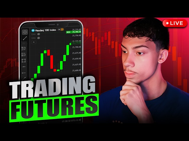 I'M LIVE TRADING NQ RIGHT NOW, JOIN UP! | NQ & ES Futures Live Trading