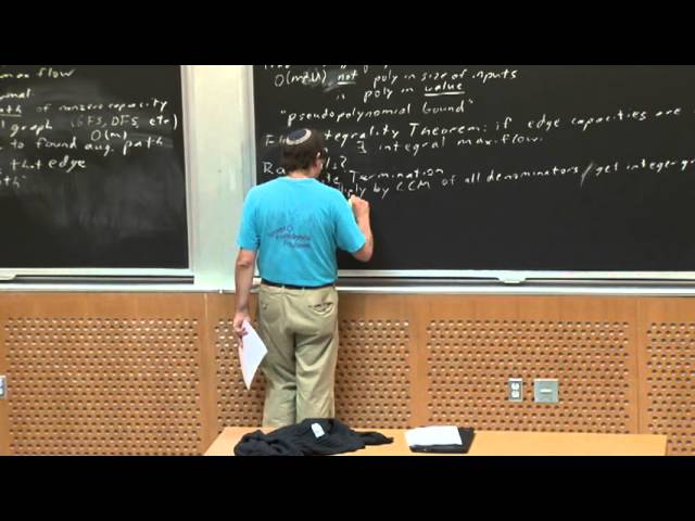 Lecture 09, 09/30: Augmenting Path Algorithms