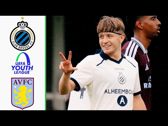 Club Brugge vs Aston Villa | U19 UEFA Youth League 2026