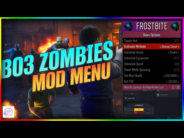 New BO3 ONLINE GSC Mod Menu | Frostbite | Better than MXT! [Full Showcase]