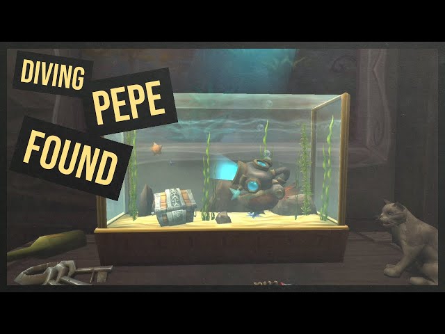 Diving Pepe Found in BFA!