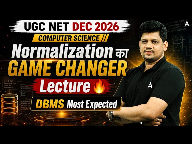 UGC NET Computer Science | UGC NET Computer Science DBMS Most Expected Questions By Mayank Sir