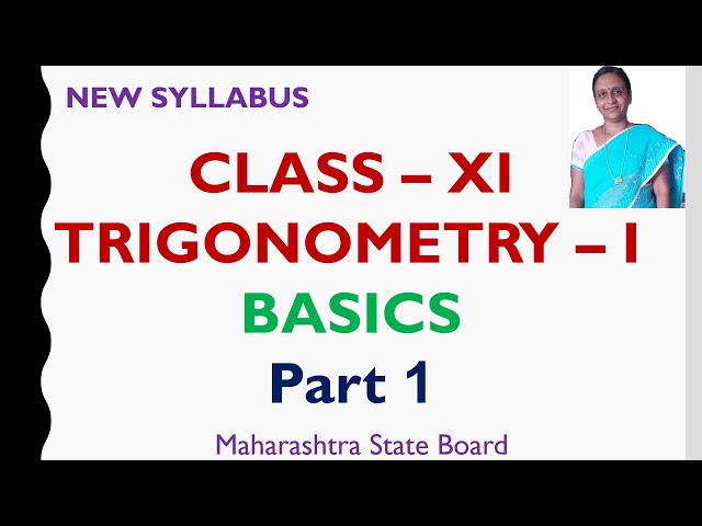 Trigonometry 1 | Basic Concepts | Signs of trigonometric functions in different quadrants