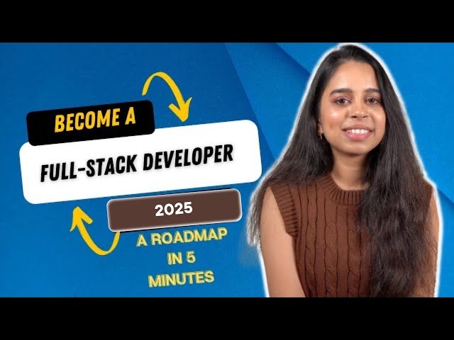 Full Stack Development Roadmap for 2025 (FOLLOW THESE 6 STEPS)