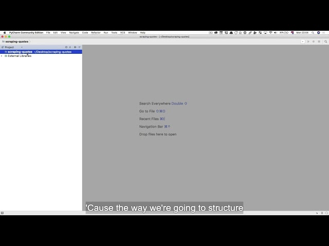 118  Quotes Project 2 Structuring a scraping app in Python