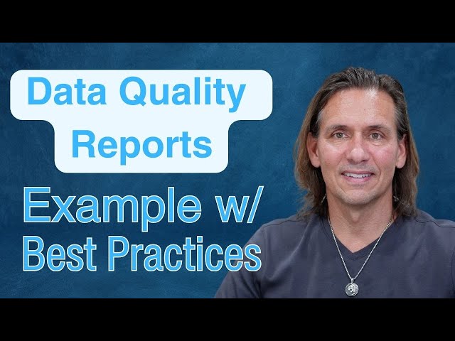 Create a Data Quality Report in SQL Server with Billy Thomas | ALLJOY Data.